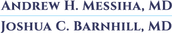 Andrew H. Messiha, MD, Joshua C. Barnhill, MD Logo